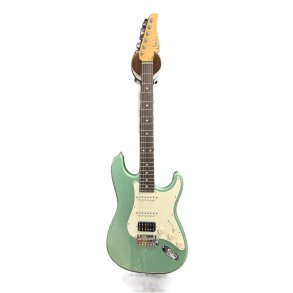 Suhr Classic S Rosewood HSS Cactus Green Metallic